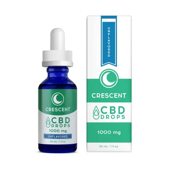 1000mg UNFLAVORED CBD oil and box