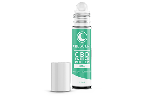 Cbd Freeze Roller For Roll On Relief 1000 Mg Cbd Crescent Canna