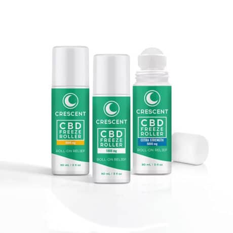 CBD Rollers for Pain -- 1,000 mg, 3,000 mg, 5,000 mg