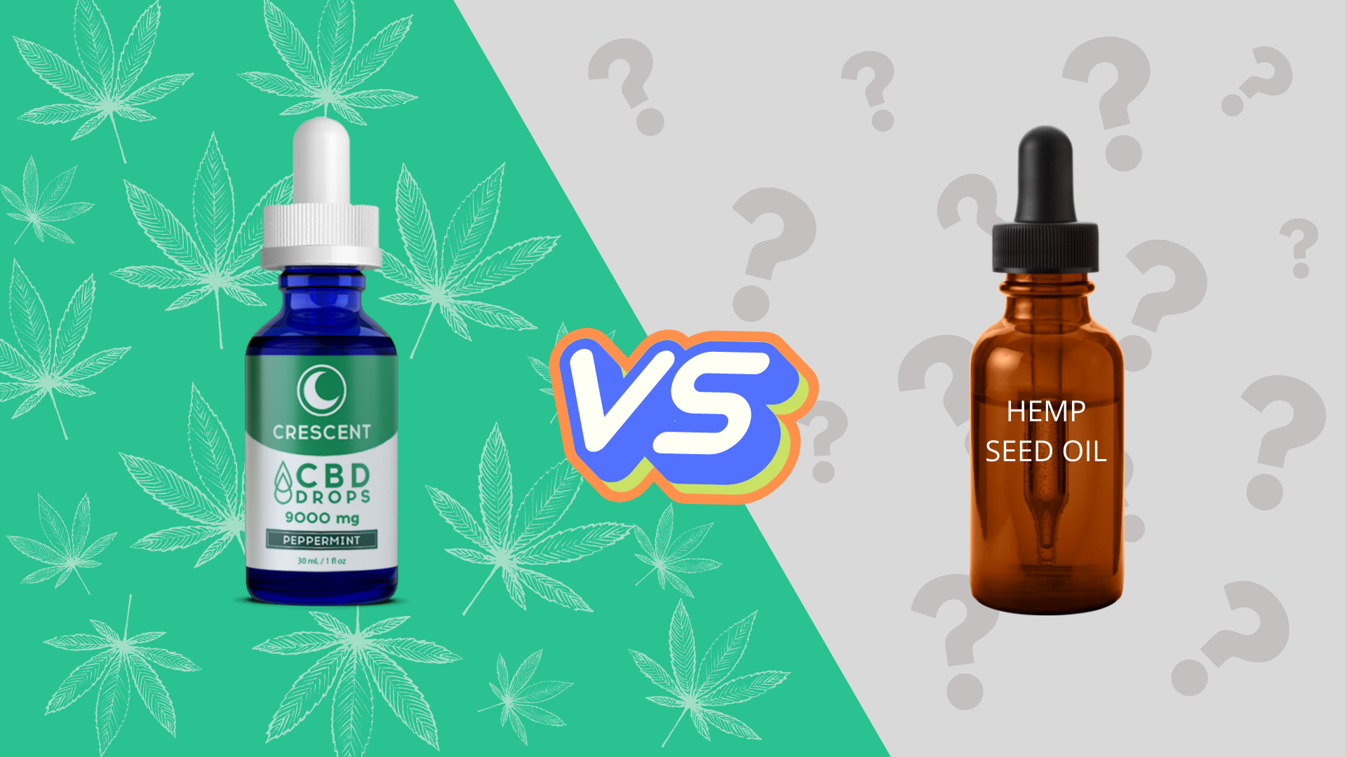 CBD oil vs Hemp seed oil 