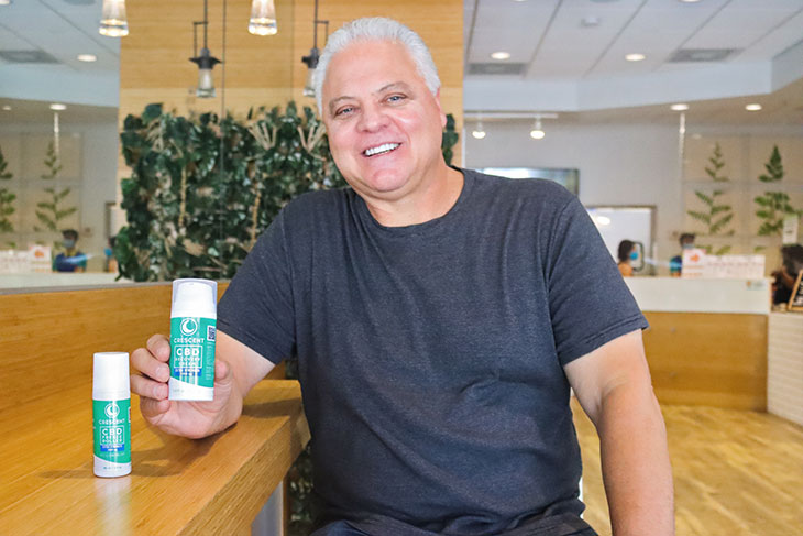 Bobby Hebert uses Crescent Canna CBD for pain relief