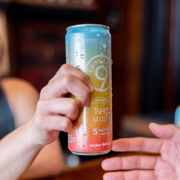 Crescent 9 Tropical 5 mg THC Seltzer | Crescent Canna
