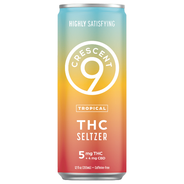 Crescent 9 Tropical 5 mg THC Seltzer | Crescent Canna