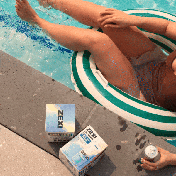 Zexi 5 mg THC Water Variety Pack | Zero Bubbles, Zero Cals | 21+