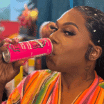 Big Freedia drinking Wobble