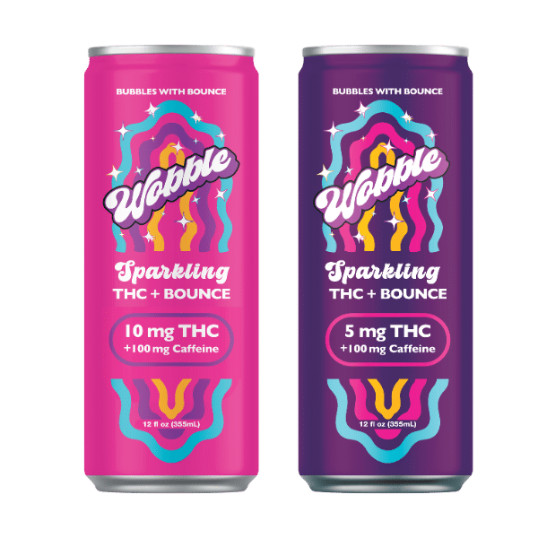 Wobble Sparkling THC Energy Drink | Crescent Canna