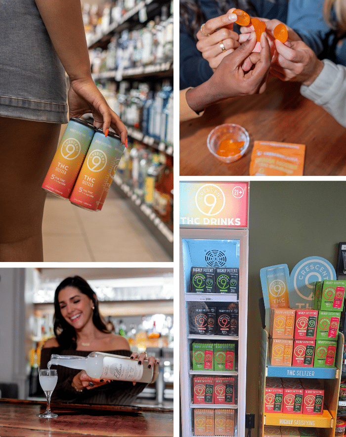 Crescent 9 THC Seltzer at a store near me